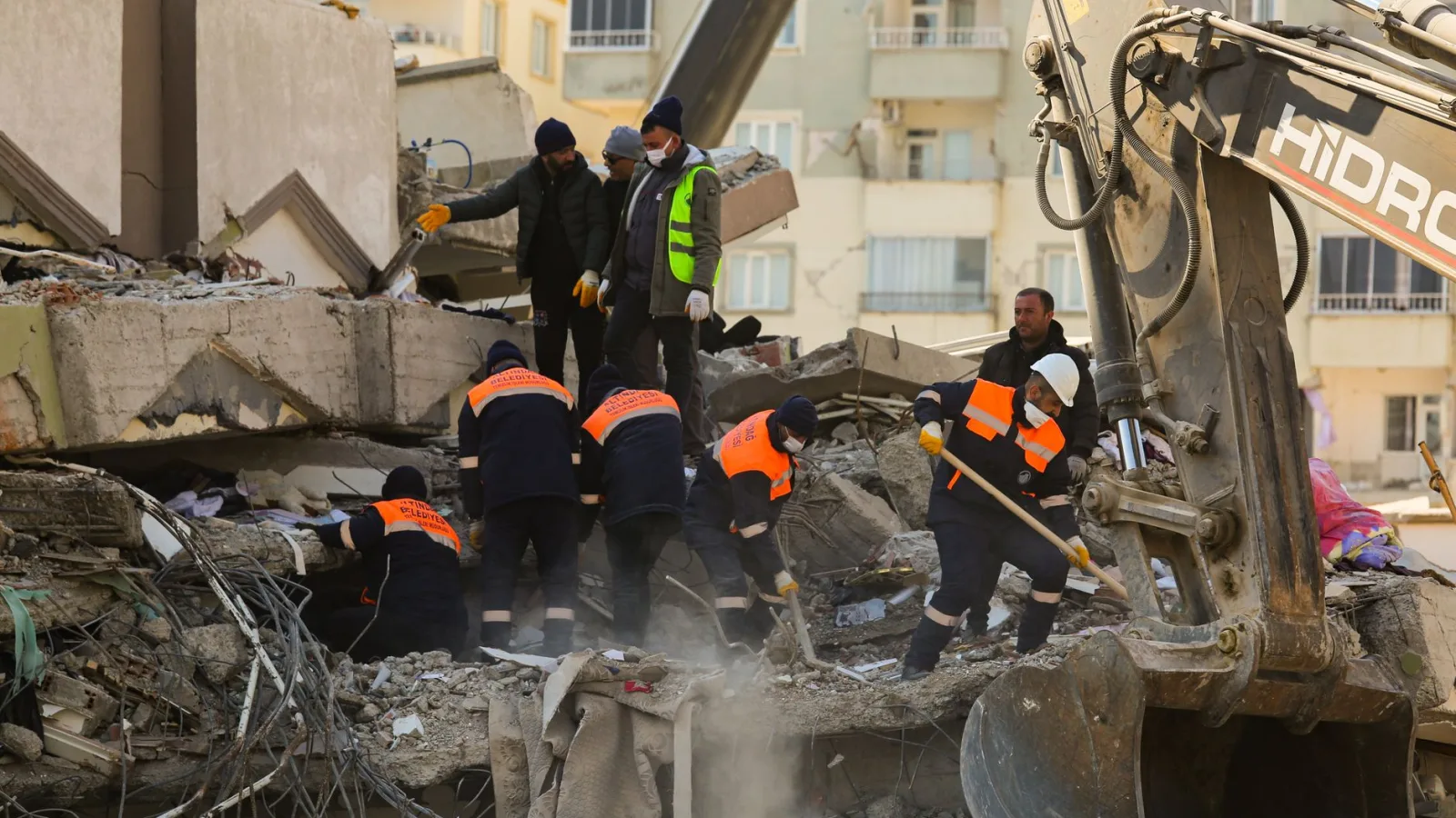 War-Damaged Gaza Building Collapses, Killing 21 Including Eight Children